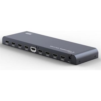 PremiumCord HDMI 2.0 splitter 1-8 porty, 4K x 2K/60Hz, FULL HD, 3D, černý KHSPLIT8F – Zbozi.Blesk.cz