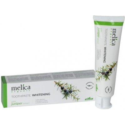 Melica Organic Bez Fluoru Bělící s extraktem z jalovce 100 ml – Hledejceny.cz