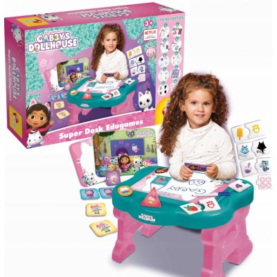 Lisciani Desk s hrami Gabi's Cat House – Zboží Mobilmania