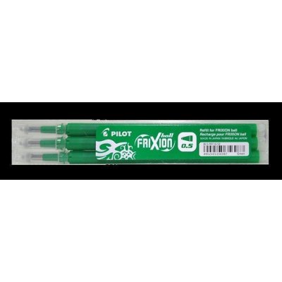 Pilot Náplň do rolleru Frixion zelená 0,25mm vymazatelná; PFRBZ1 – Zboží Živě