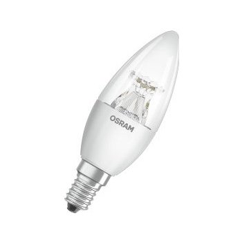 Osram LED žárovka , E14, 6 W, 230 V, 144 mm, Stmívatelná, Teplá bílá