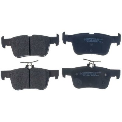 Sada brzdových destiček, kotoučová brzda DENCKERMANN B111477 – Zbozi.Blesk.cz