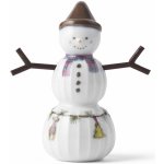 KÄHLER Vánoční ozdoba Hammershøi Christmas Snowboy 7 cm bílá barva porcelán – Zboží Dáma