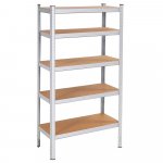Kovový regál 180x90x40 cm, 5 polic SPRINGOS HA5161 – Zboží Dáma