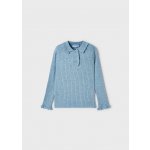 Mayoral svetr s límečkem světle modrý – Zboží Dáma