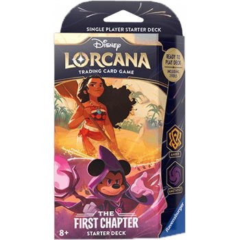 Disney Lorcana TCG: The First Chapter Amber / Amethyst Starter Deck