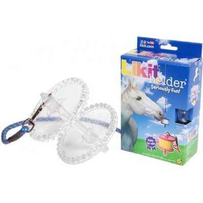 LIKIT Plastový držák na pochoutky clear glitter – Zboží Dáma