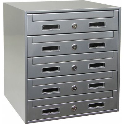 Hotová sestava ocelových schránek. RICHTER BK.02-5.S – Hledejceny.cz