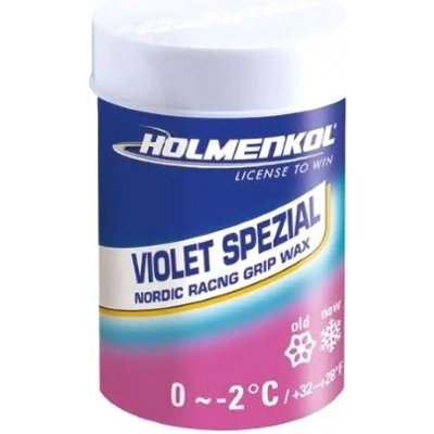 Holmenkol Grip Violet Special 0°/-2°C 45 g – Hledejceny.cz