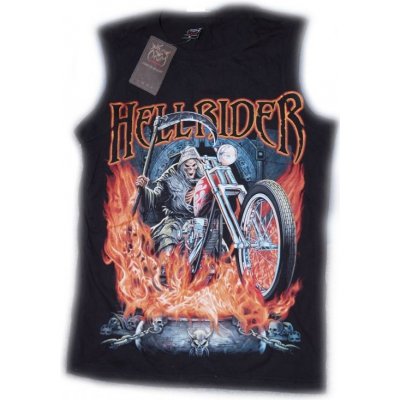 Rockvolution motorkářské tričko bez rukávu Hell Rider trik50120 – Zboží Mobilmania