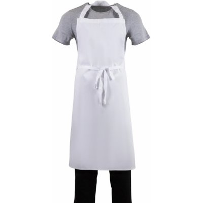 Whites Chefs Clothing náprsní zástěra bílá – Zboží Dáma