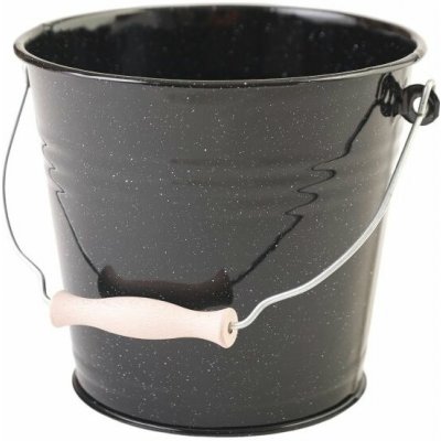Beryl Vědro 24 cm 6 l černý granit – Hledejceny.cz
