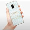 Pouzdro a kryt na mobilní telefon Samsung iSaprio GoldLove Samsung Galaxy A8 2018