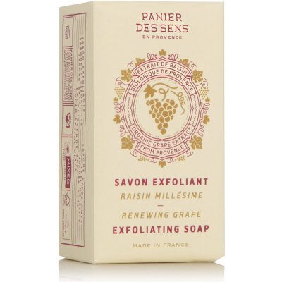 Panier des Sens exfoliační mýdlo Renewing Grape (Exfoliating Soap) 150 g – Zboží Mobilmania