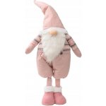 Dekorativní skřítek GNOME 90 cm, růžový – Hledejceny.cz