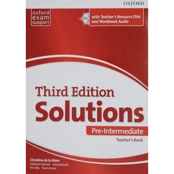 Falla Tim: Solutions 3rd Edition: Pre-Int Teacher´s Pack Kniha