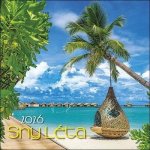 Sny léta nástěnný 33 x 33 cm 2026 – Zboží Dáma