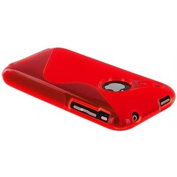 Pouzdro S-CASE iPhone 3G/3Gs červené