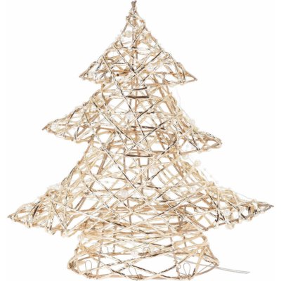 Koopman Stromeček 20 LED vánoční dekorace 30 cm zlatý – Hledejceny.cz