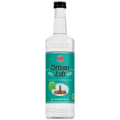Berliner Luft Pfefferminzlikör 18% 1 l (holá lahev) – Zbozi.Blesk.cz
