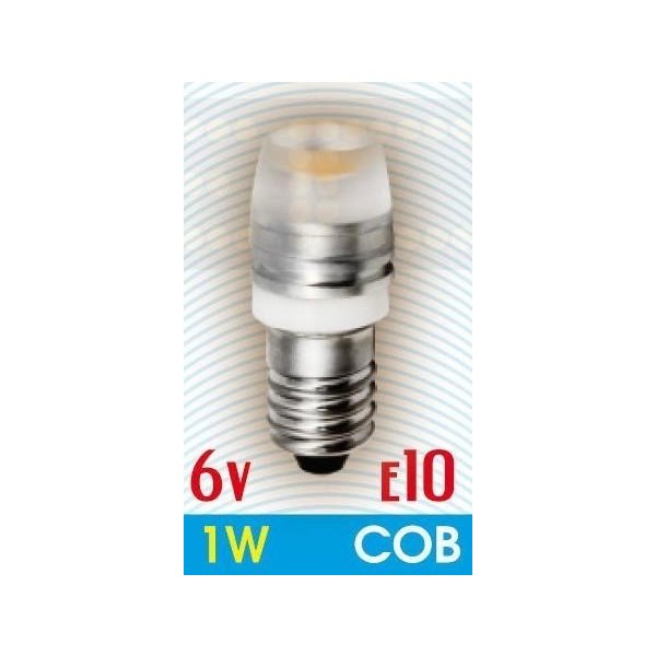 Ledin LED žárovka 6V COB 1W Teplá bílá , E10 od 67 Kč - Heureka.cz