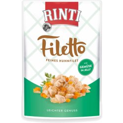 Rinti Filetto Adult kuře a zelenina v želé 24 x 100 g