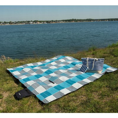 Trizand 21077 Pikniková deka 200x200 ALU proužek – Zboží Mobilmania