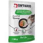 Ontario Herb Cat Chicken with Shrimps 80 g – Hledejceny.cz
