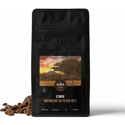 Darka Etiopie Guji Mulish 18/19 zrnková 0,2 kg – Hledejceny.cz