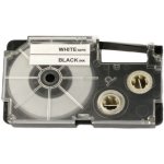 Páska - CASIO XR-18HMWE - 18 mm bílá - černý tisk - flexibilní - kompatibilní – Zboží Mobilmania