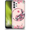 Pouzdro a kryt na mobilní telefon Samsung Pouzdro Head Case Samsung Galaxy A32 4G Yin a Yang Floral