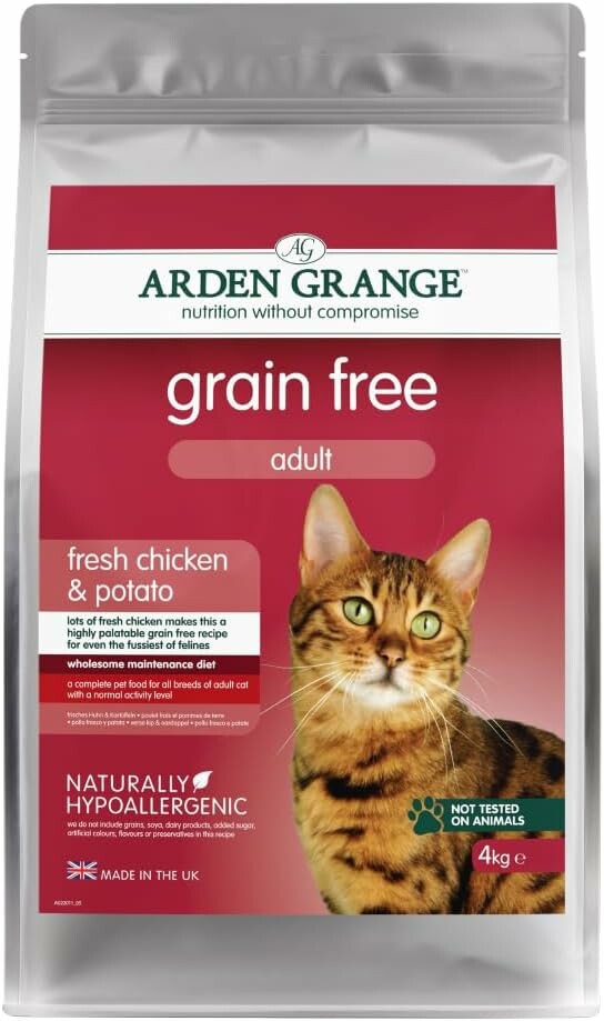 Arden Grange Cat Adult kuře & brambory 4 kg