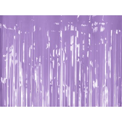 PartyDeco Párty závěs fialový světlý 100 x 200 cm – Hledejceny.cz
