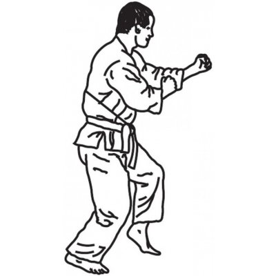 Patchwork vytlačovač Bojová umění - Karate/Judo Man - Patchwork Cutters – Zbozi.Blesk.cz