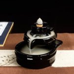 AWM, Ltd, S3 8AL Kadidelnice se zpětným kouřem - Zenová fontána kulatá 12,5 cm – Zboží Dáma