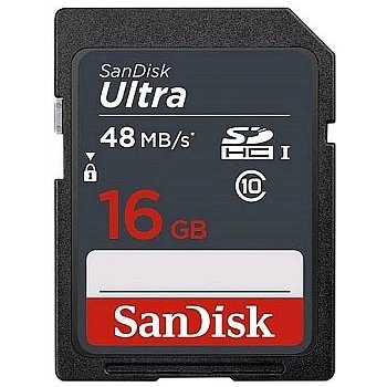 SanDisk Ultra SDHC 16 GB UHS-I SDSDUNB-016G-GN3IN