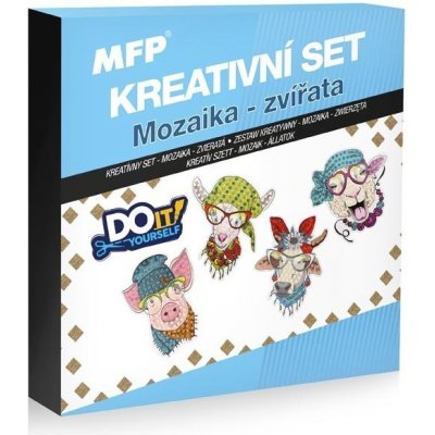 MFP 1042121 Kreativní set mozaika zvířata – Zbozi.Blesk.cz