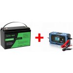 Green Boss LiFePo4 12V 100Ah s nabíječkou 15A – Zboží Živě