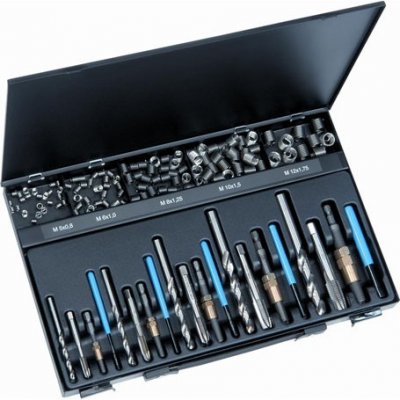 Sada k opravě závitu M5 - M12 se strojním zavaděčem, Workshop kits, V-COIL – Hledejceny.cz