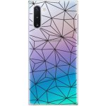 Pouzdro iSaprio - Abstract Triangles 03 Samsung Galaxy Note10 černé – Hledejceny.cz
