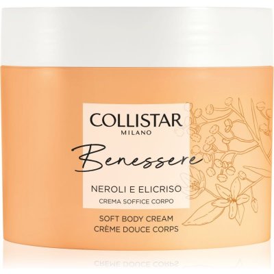 Collistar Benessere Neroli and Helichrysum hedvábně jemný tělový krém 200 ml – Hledejceny.cz