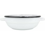 Belis Sfinx Smaltovaná selská mísa s uchy bílá 14 cm – Zbozi.Blesk.cz