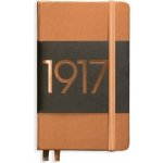 Hardcover 187 Numbered Pages Notebook Pocket A6 Plain Copper – Hledejceny.cz
