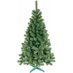 TopKing Vánoční stromeček jedle premium 120 cm - 3D jehličí PVC, nehořlavý s certifikátem – Zboží Dáma