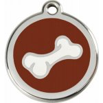 Red Dingo známka Comic Bone brown Kost Comic hnědá S 20 mm – Zboží Dáma
