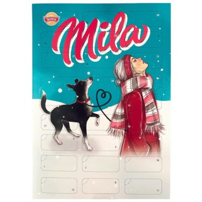 Figaro Mila adventní kalendář 280g – Zboží Dáma