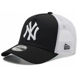 New Era 9FORTY AFRAME TRUCKER MLB CLEAN NEW YORK YANKEES K černá