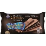 Opavia Kolonáda Tradiční oplatky premium plněné tabulkou hořké čokolády 92 g – Zboží Dáma