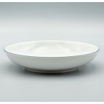 Thun TOM modrá linka Porcelánový Talíř hluboký 20 cm – Zboží Mobilmania