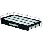 MAHLE ORIGINAL Vzduchový filtr LX810 – Hledejceny.cz